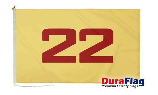 DuraFlag® 22nd Regiment of Foot Premium Quality Flag
